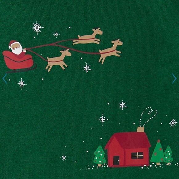 Carter's Girl’s 24 Month 2-Piece Christmas Bodysuit & Pant Set - Picture 8 of 8